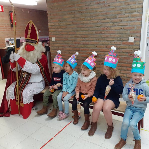 Ja, hij kwam... De Sint