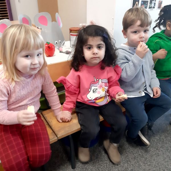 Vlinderklas : Een thema met het prentenboek "Kleine Muis zoekt een huis"
