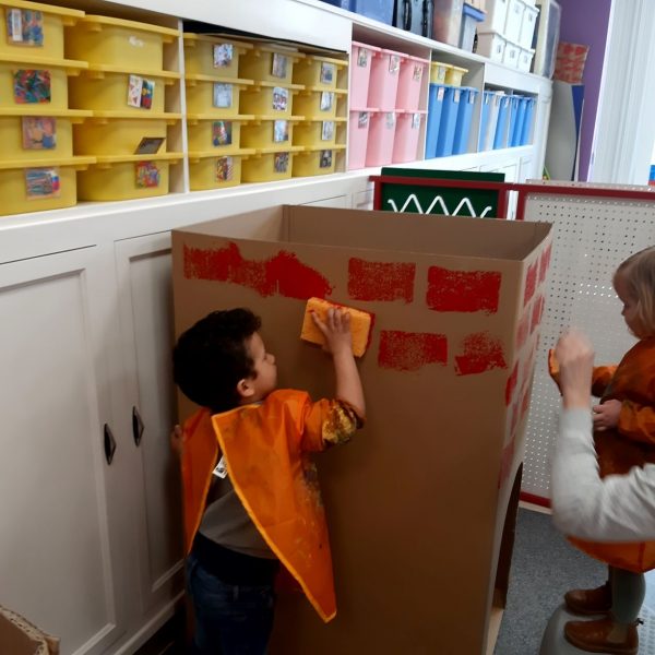 Vlinderklas : Een thema met het prentenboek "Kleine Muis zoekt een huis"