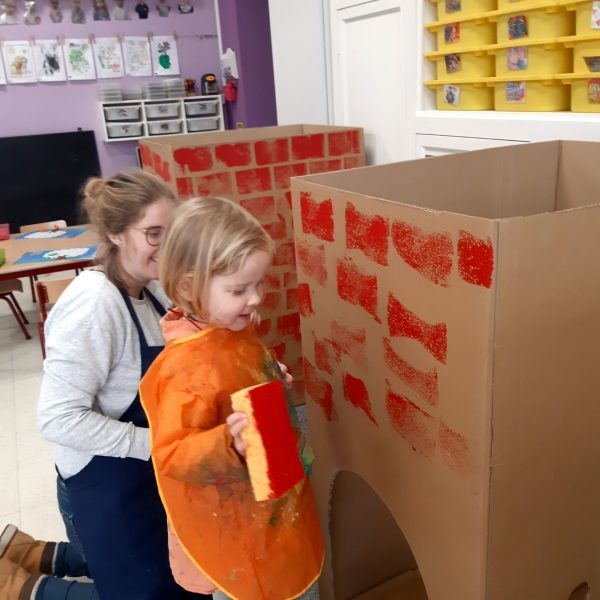 Vlinderklas : Een thema met het prentenboek "Kleine Muis zoekt een huis"