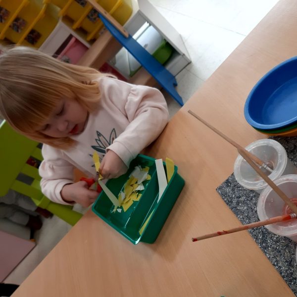 Vlinderklas : Een thema met het prentenboek "Kleine Muis zoekt een huis"