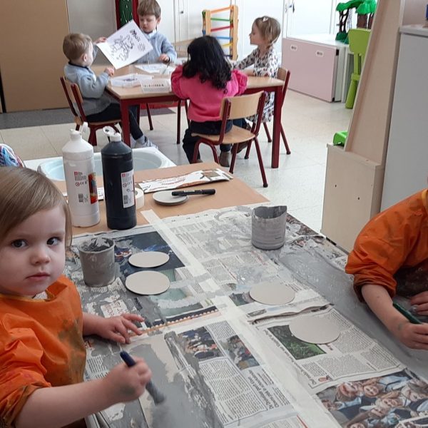 Vlinderklas : Een thema met het prentenboek "Kleine Muis zoekt een huis"