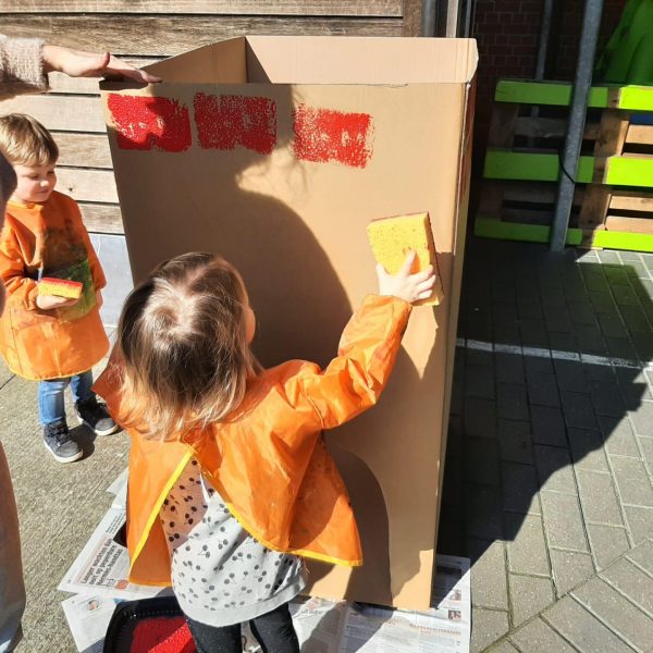 Vlinderklas : Een thema met het prentenboek "Kleine Muis zoekt een huis"
