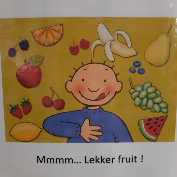 Vlinderklas : Lekker fruit!