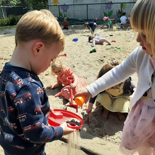 Vlinderklas : Mooie bloemen voor ons mama!
