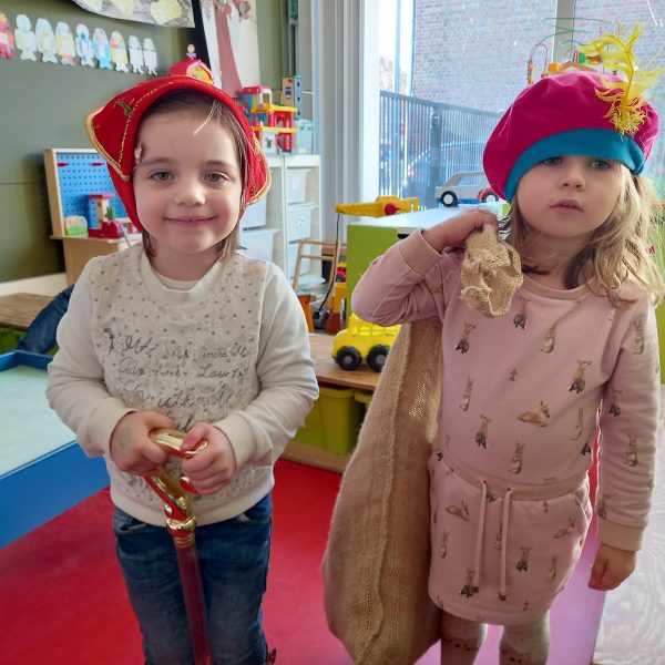 De Sint in de kikkerklas.