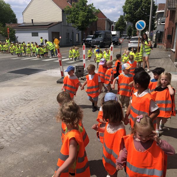 Kikkerklas: thema verkeer.