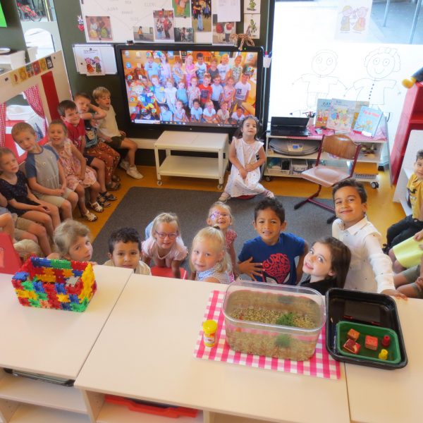 Onze 1ste 2 weken in de giraffenklas