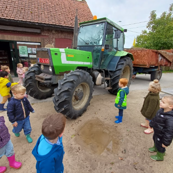 Vlinderklas: naar de boerderij!