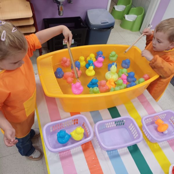 Vlinderklas: spetter, spater.. heel veel water!