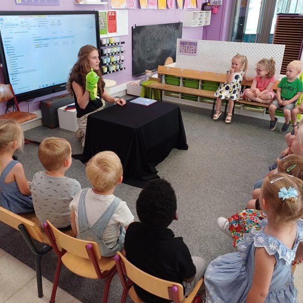 Vlinderklas: stageweek juf Chiara!