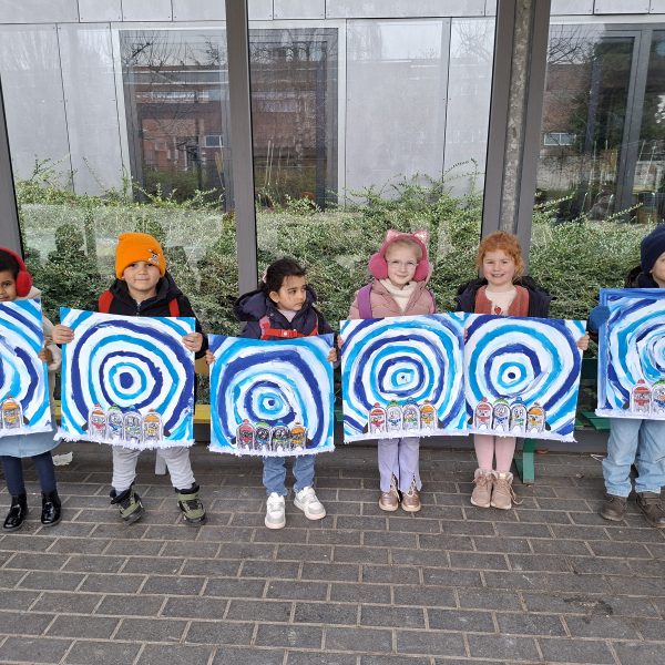 Giraffenklas : Thema Pooldieren in de winter