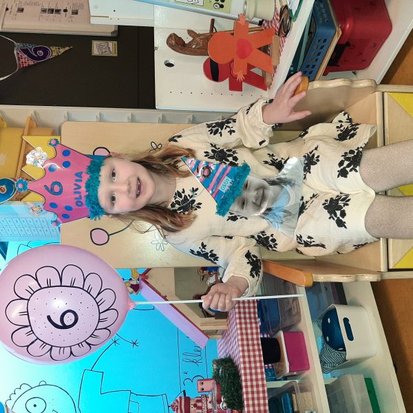 Giraffenklas : Verjaardag Olivia