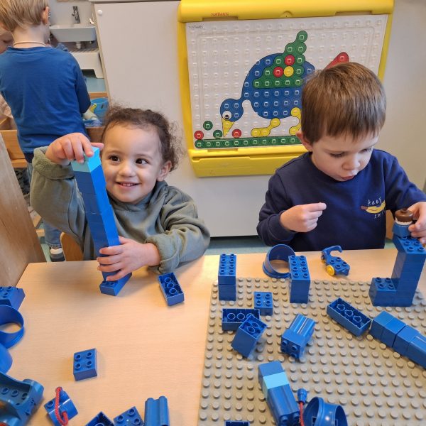 bijenklas: kleuren en vormen