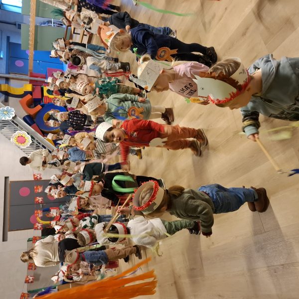 bijenklas: Sint en Piet