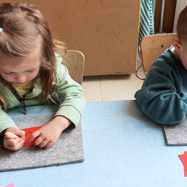DOLFIJNENKLAS: bloemetjes in de lente