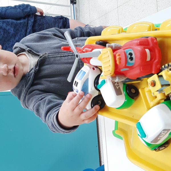 Dolfijnenklas: papa in het verkeer