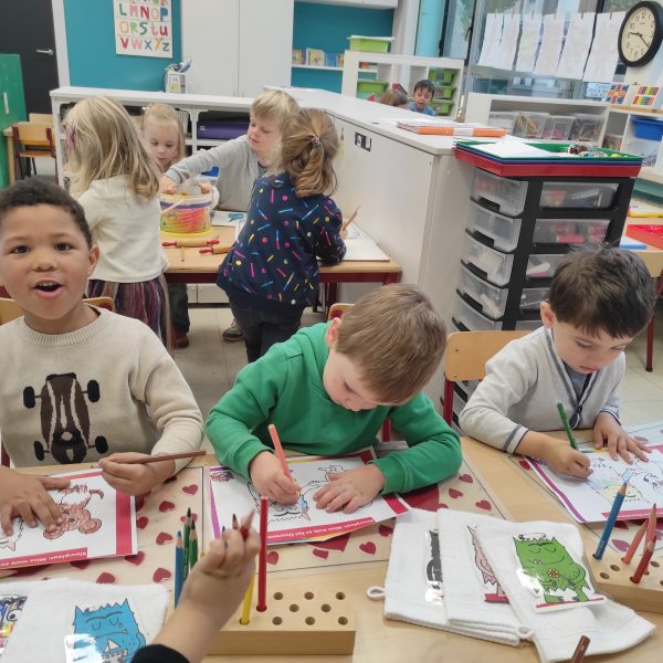 Muizenklas: de kleur van emoties - kleurenmonstertjes