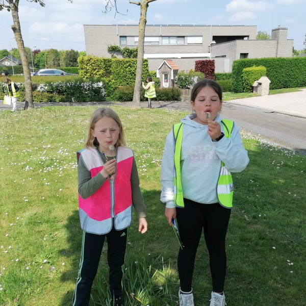 Als het kriebelt ..., moet je buiten les volgen!