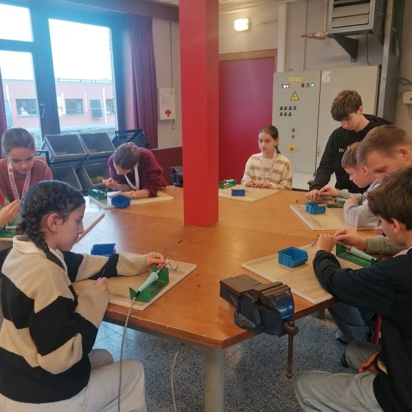 Bezoek aan VTI Waregem