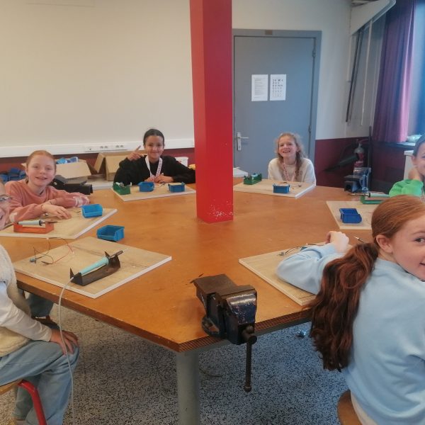 Bezoek aan VTI Waregem