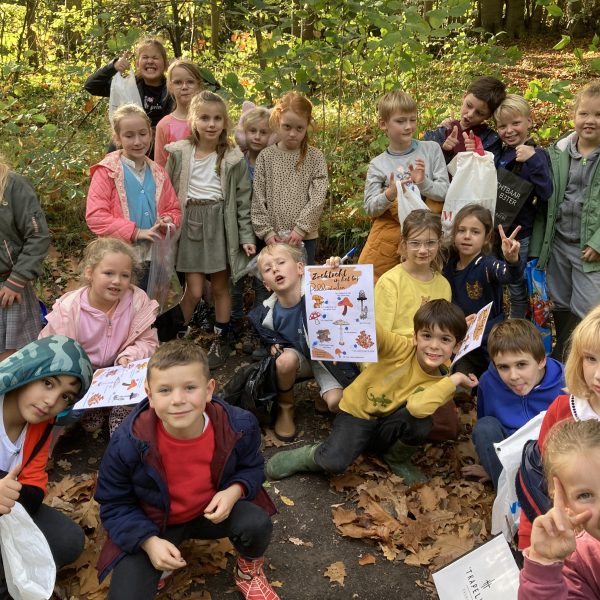 2C op ontdekking in het bos