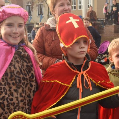 Samen met de Sint lopen...
